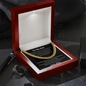 To My Son - Sometimes It's Hard - Cuban Link Chain Necklace