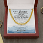 My Dear Grandson - Cuban Link Chain Necklace