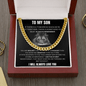 To My Son - If There Is A Tomorrow - Cuban Link Chain Necklace