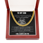 To My Son - If There Is A Tomorrow - Cuban Link Chain Necklace