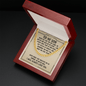 To My Son - Cuban Link Chain Necklace