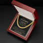 My Dear Grandson - Cuban Link Chain Necklace