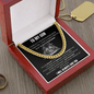 To My Son - If There Is A Tomorrow - Cuban Link Chain Necklace