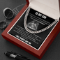 To My Son - If There Is A Tomorrow - Cuban Link Chain Necklace