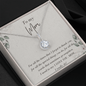 To My Mom - I LOVE YOU - Eternal Hope Necklace