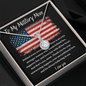 To My Military Mom - Eternal Hope Necklace