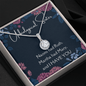 Unbiological Sister - Naomi Had Ruth - Eternal Hope Necklace
