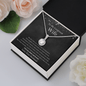 To My Gorgeous Wife - The Day I Met You - Eternal Hope Necklace