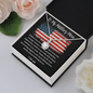 To My Military Mom - Eternal Hope Necklace