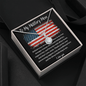 To My Military Mom - Eternal Hope Necklace