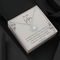 To My Mom - I LOVE YOU - Eternal Hope Necklace
