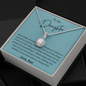 To My Daughter - Never Forget - Eternal Hope Necklace