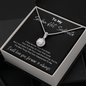 To My Smokin Hot Soulmate - I May Not Be Your First Date - Eternal Hope Necklace