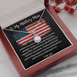 To My Military Mom - Eternal Hope Necklace