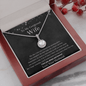 To My Gorgeous Wife - The Day I Met You - Eternal Hope Necklace