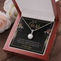 To My Wife - If You Live - Eternal Hope Necklace