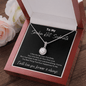 To My Smokin Hot Soulmate - I May Not Be Your First Date - Eternal Hope Necklace