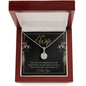 To My Wife - If You Live - Eternal Hope Necklace