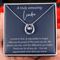 A Truly Amazing Leader - Lucky In Love Necklace