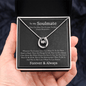 To My Soulmate - When You Wear This Necklace - Lucky In Love Necklace