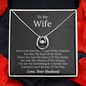 To My Wife -Each Second Of The Day - Lucky In Love Necklace