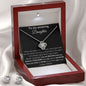 To My Amazing Daughter - When You Wear This Necklace - Love Knot Earring & Necklace Set From Mom
