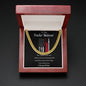 To My Trucker Husband - No Matter How Far - Cuban Link Chain Necklace