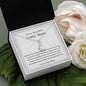 To My Beautiful Army Mom - Alluring Beauty Necklace