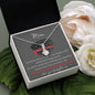 Thank You For Walking This Line With Me - Alluring Beauty Necklace