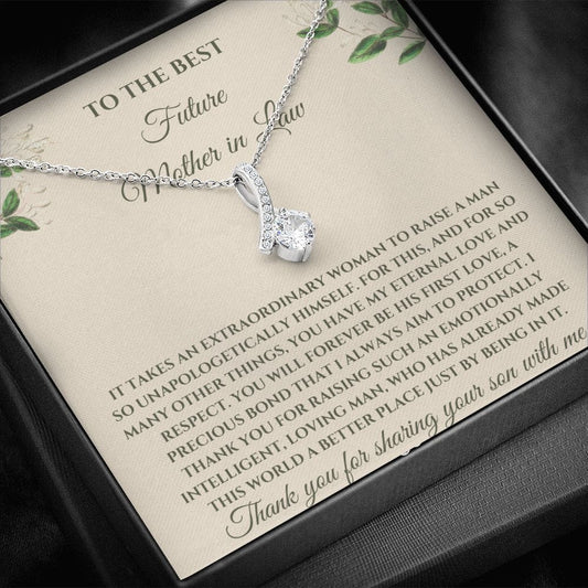 To The Best Future Mother In Law - Alluring Beauty Necklace