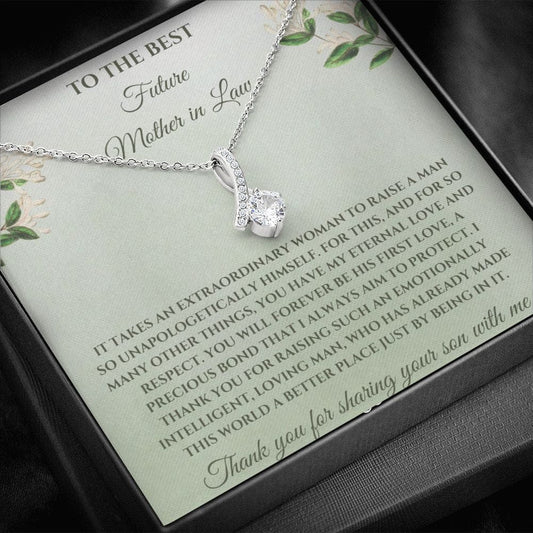 To The Best Future Mother In Law - Alluring Beauty Necklace