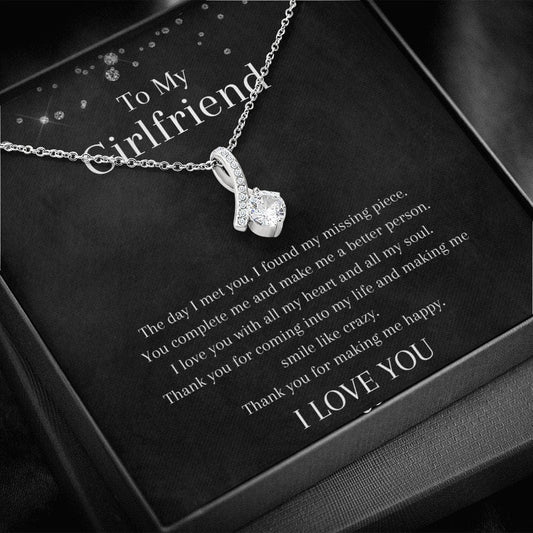 To My Girlfriend - The Day I Met You - Alluring Beauty Necklace
