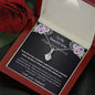 To My Beautiful Wife - Happy 2nd Anniversary - Alluring Beauty Necklace