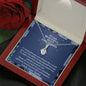 To My Beautiful Navy Girlfriend - Alluring Beauty Necklace