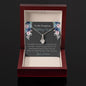 To My Gorgeous Military Wife - No Matter - Alluring Beauty Necklace