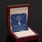 To My Beautiful Navy Girlfriend - Alluring Beauty Necklace