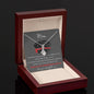 Thank You For Walking This Line With Me - Alluring Beauty Necklace