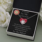 For The Best Fire Wife In The World - Love Knot Necklace