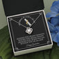 She Believed She Could - Love Knot Necklace