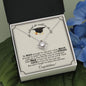 She Believed She Could So She Did - Graduation Love Knot Necklace