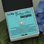 To My Badass Daughter - If Fate - Love Knot Necklace