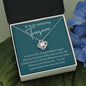 A Truly Amazing Treasurer - Love Knot Necklace