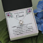 A Truly Amazing Coach - Interlocking Hearts Necklace