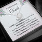 A Truly Amazing Coach - Interlocking Hearts Necklace