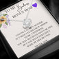 To My Badass Bonus Mom - Thank You - Love Knot Necklace