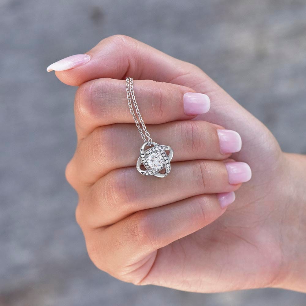 You Are Unbreakable - Great Warrior - Love Knot Necklace