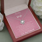 To My Wife - Love Knot Necklace - You're Not Just