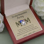 To My Beautiful Army Mom - No Matter - Love Knot Necklace