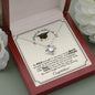 She Believed She Could So She Did - Graduation Love Knot Necklace