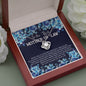 To The Best Mother In Law - Love Knot Necklace
